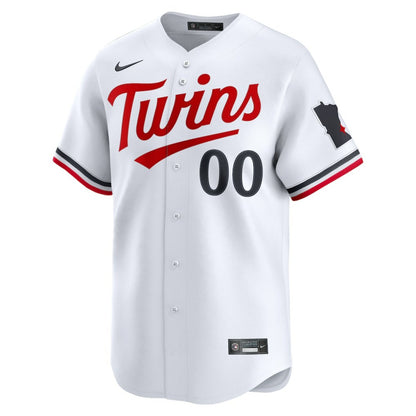 Minnesota Twins Nike Home Limited Pick-A-Player Retired Roster Jersey - White | MLB Jerseys