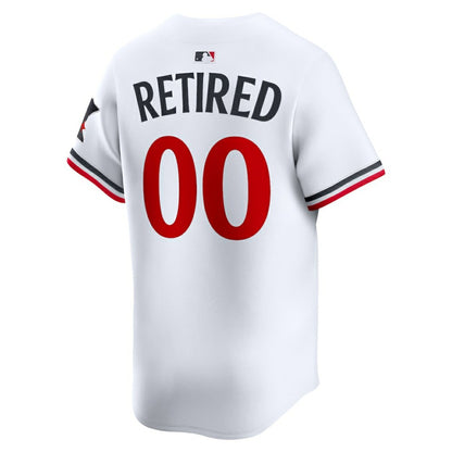 Minnesota Twins Nike Home Limited Pick-A-Player Retired Roster Jersey - White | MLB Jerseys