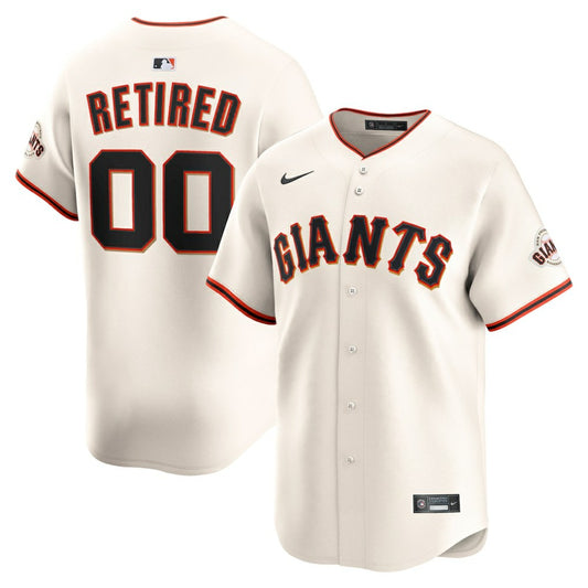 San Francisco Giants Nike Home Limited Pick-A-Player Retired Roster Jersey - Cream | MLB Jerseys