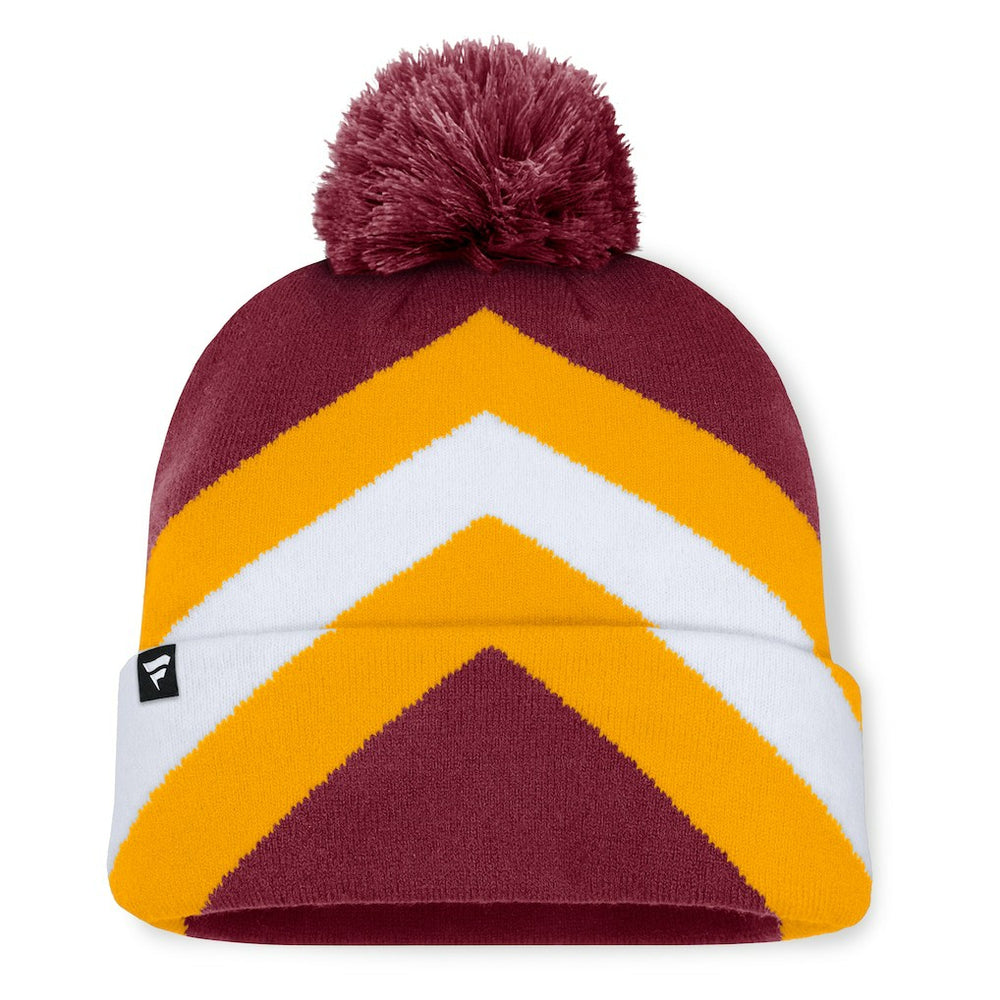 Washington Commanders Women's Cornerback Cuffed Knit Hat with Pom Burgundy - Fanatics