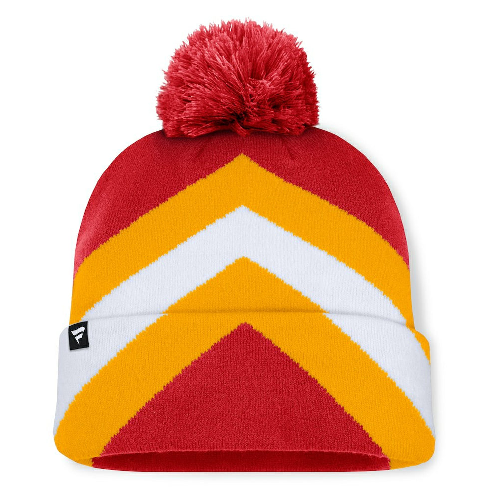 Kansas City Chiefs Women's Cornerback Cuffed Knit Hat with Pom Red - Fanatics