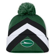 New York Jets Women's Cornerback Cuffed Knit Hat with Pom Green - Fanatics