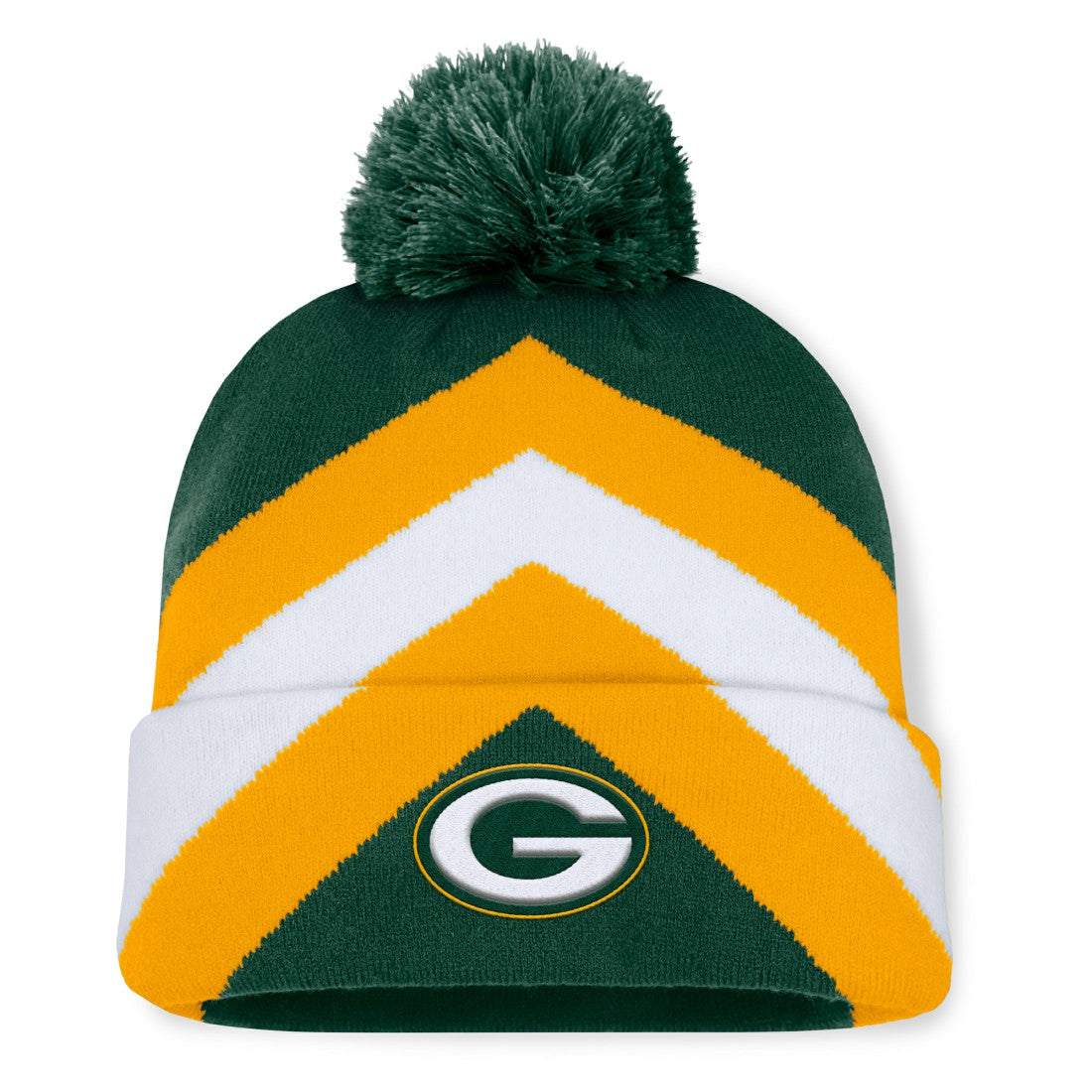 Green Bay Packers Women's Cornerback Cuffed Knit Hat with Pom Green - Fanatics