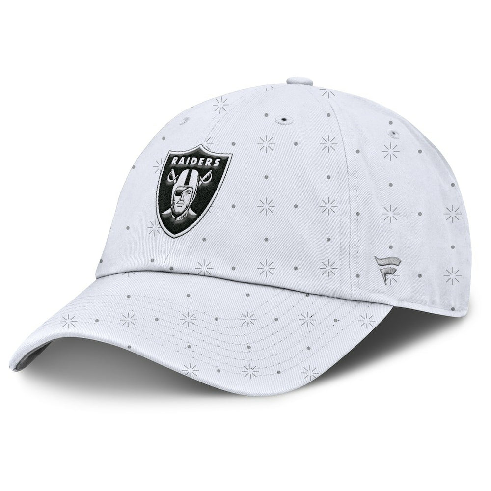 Las Vegas Raiders Women's Neutral Zone Adjustable Hat White - Fanatics
