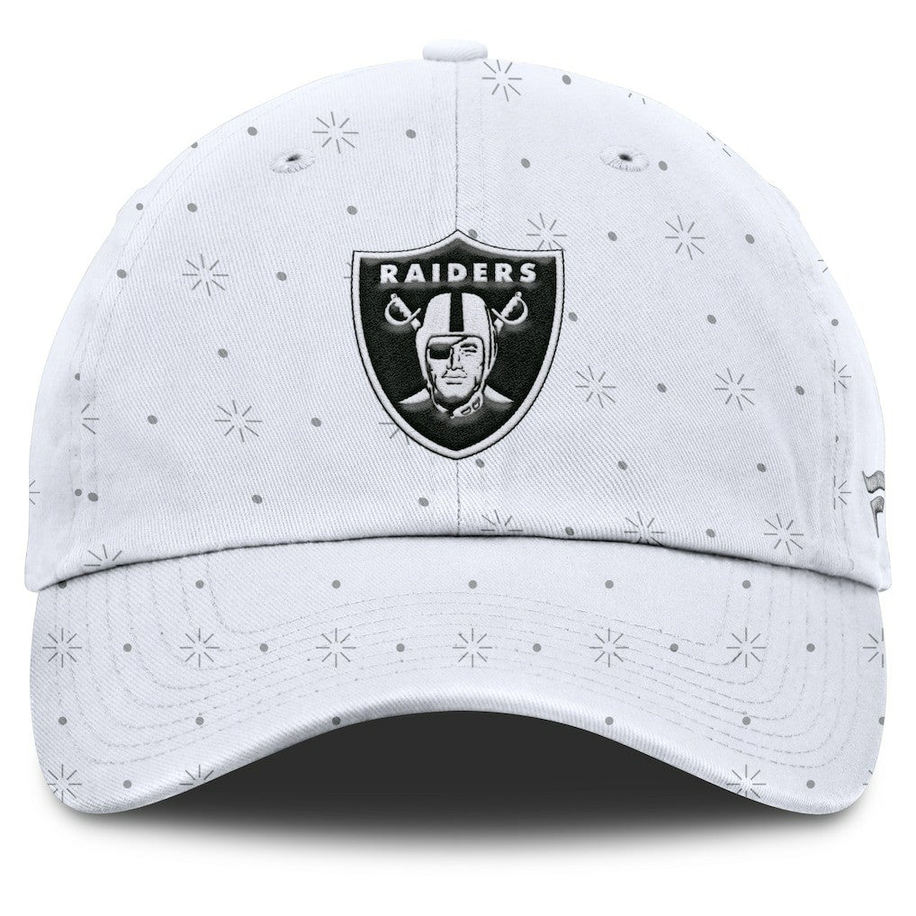 Las Vegas Raiders Women's Neutral Zone Adjustable Hat White - Fanatics