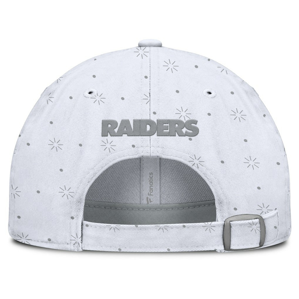 Las Vegas Raiders Women's Neutral Zone Adjustable Hat White - Fanatics