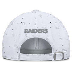 Las Vegas Raiders Women's Neutral Zone Adjustable Hat White - Fanatics