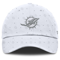 Miami Dolphins Women's Neutral Zone Adjustable Hat White - Fanatics