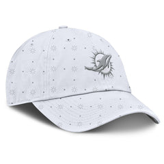 Miami Dolphins Women's Neutral Zone Adjustable Hat White - Fanatics
