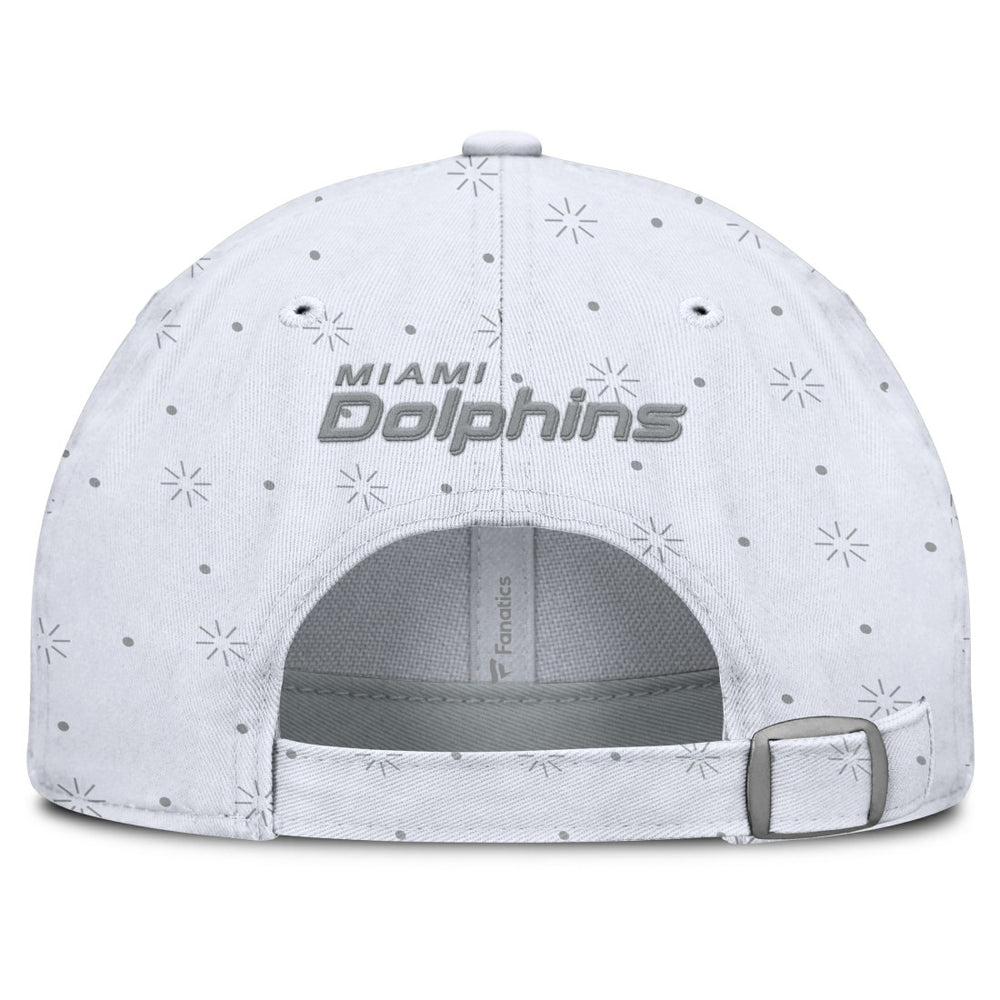 Miami Dolphins Women's Neutral Zone Adjustable Hat White - Fanatics