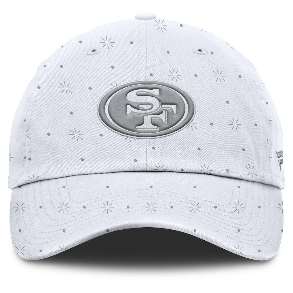 San Francisco 49ers Women's Neutral Zone Adjustable Hat White - Fanatics