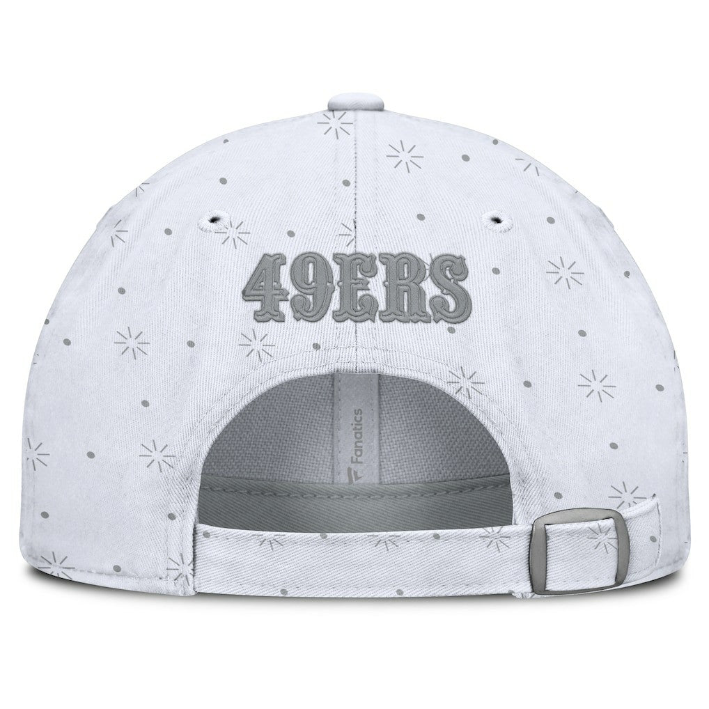 San Francisco 49ers Women's Neutral Zone Adjustable Hat White - Fanatics