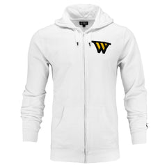 NBA - Golden State Warriors FISLL x Benny Gold Unisex Association Edition Full-Zip Hoodie - White