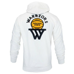 NBA - Golden State Warriors FISLL x Benny Gold Unisex Association Edition Full-Zip Hoodie - White