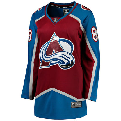 Martin Necas Colorado Avalanche Fanatics Women's Breakaway Player Jersey - Burgundy | NHL Jerseys