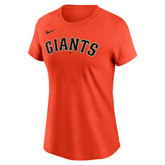 Justin Verlander San Francisco Giants Nike Women's Cooperstown Collection Fuse Name & Number T-Shirt Lifestyle