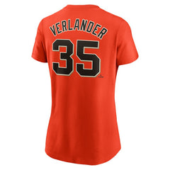 Justin Verlander San Francisco Giants Nike Women's Cooperstown Collection Fuse Name & Number T-Shirt Lifestyle