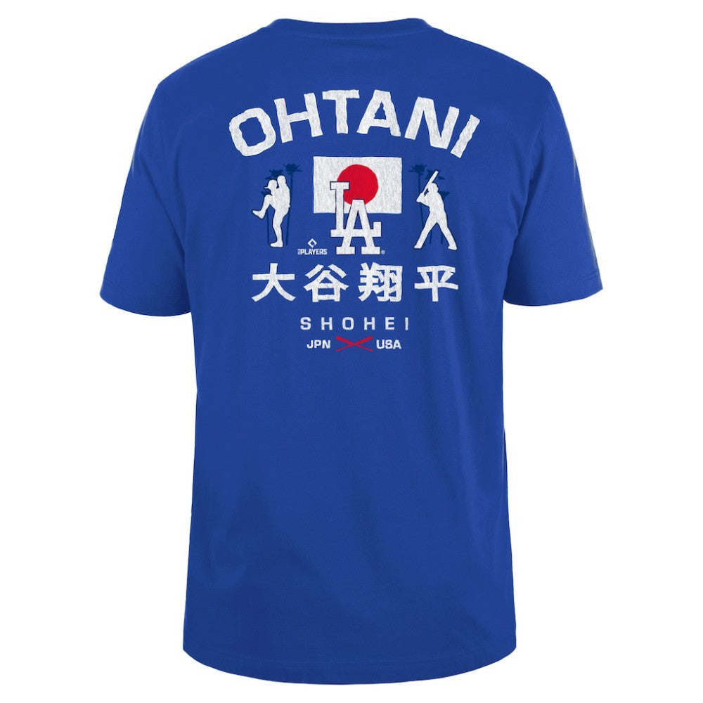 Shohei Ohtani Los Angeles Dodgers New Era Japan Flag T-Shirt Lifestyle
