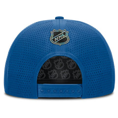New York Rangers Fanatics Centennial Authentic Pro Pinched Front Adjustable Hat Blue