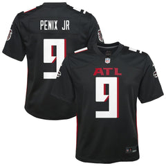 Michael Penix Jr. Atlanta Falcons Youth Team Game Jersey Black - Nike