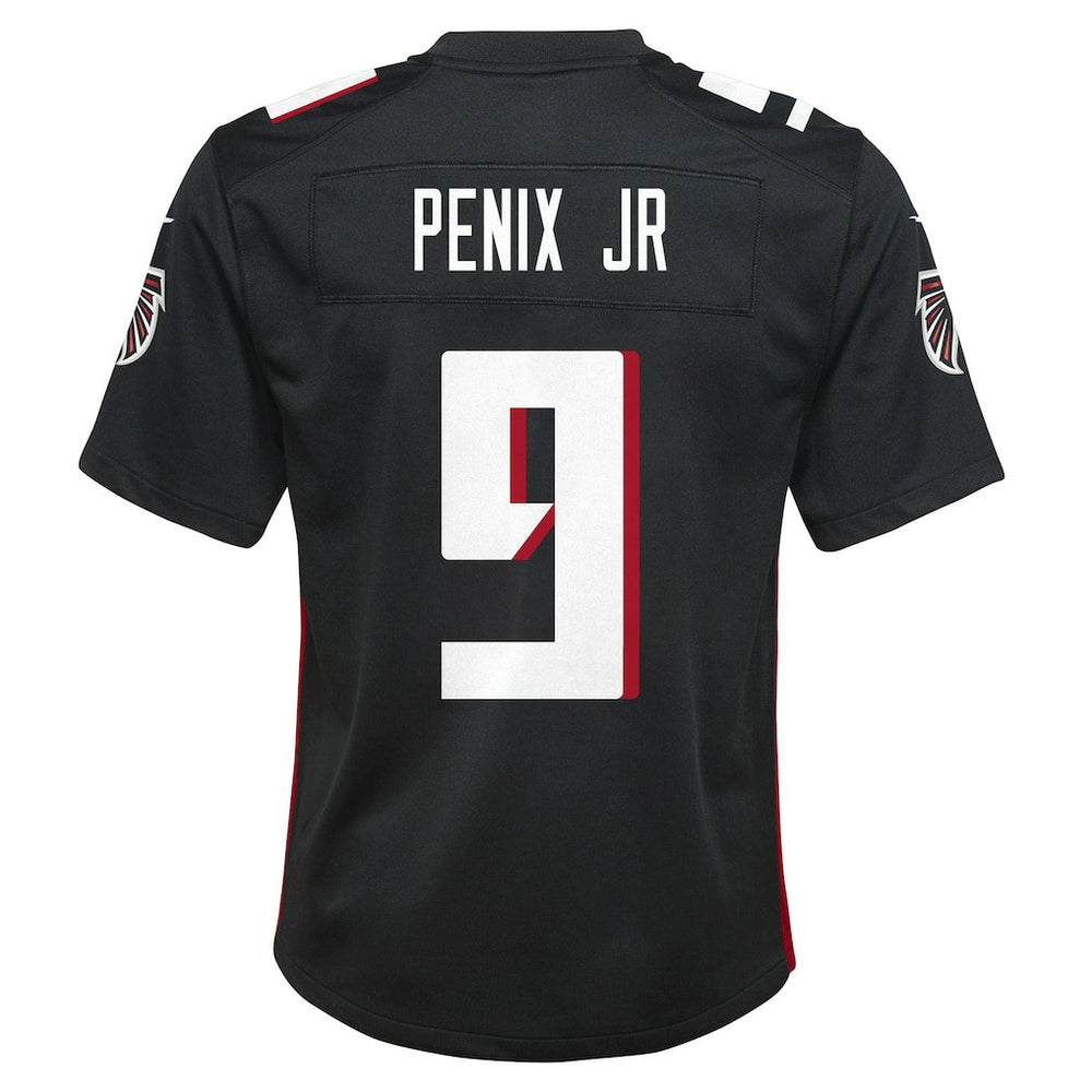 Michael Penix Jr. Atlanta Falcons Youth Team Game Jersey Black - Nike