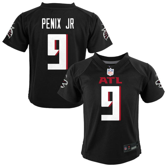 Michael Penix Jr. Atlanta Falcons Preschool Team Game Jersey - Black | NFL Jerseys