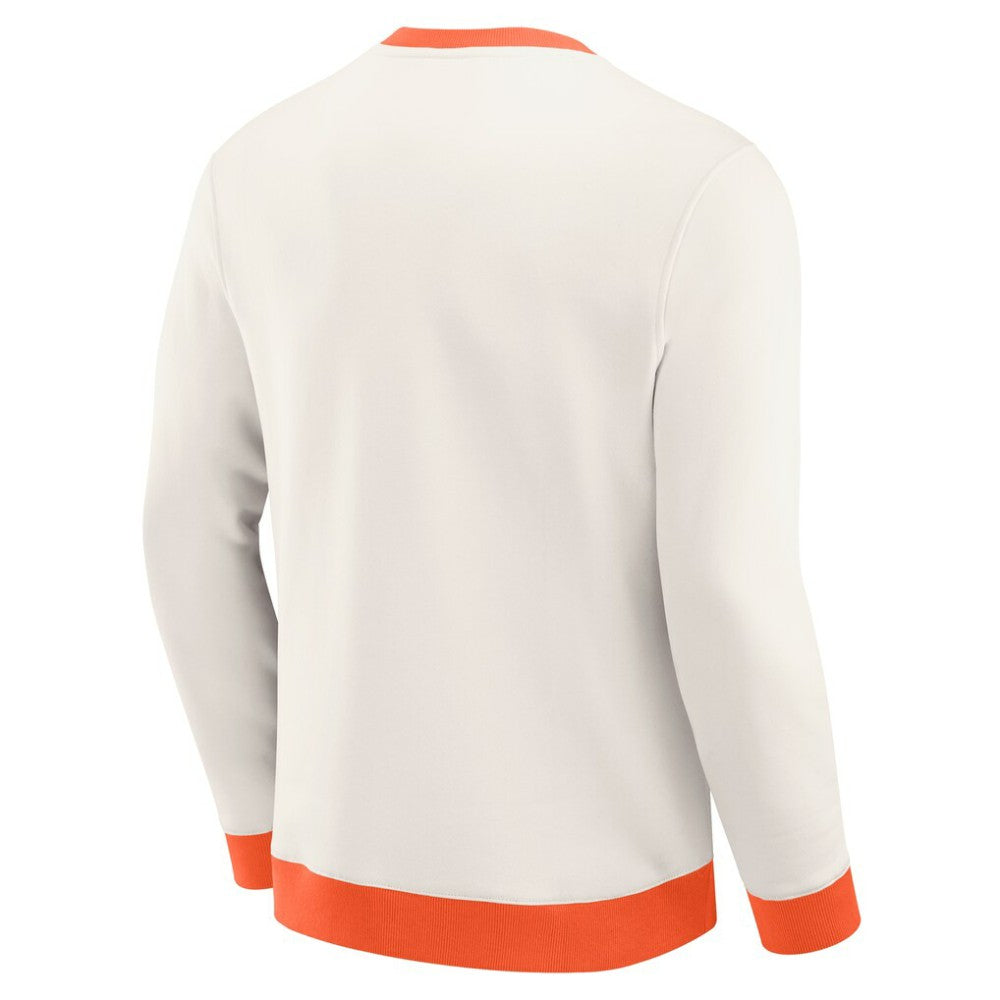 Philadelphia Flyers - Darius Rucker Collection by Fanatics Colorblock Pullover Sweatshirt Cream