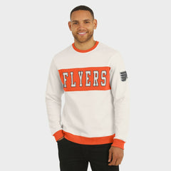 Philadelphia Flyers - Darius Rucker Collection by Fanatics Colorblock Pullover Sweatshirt Cream