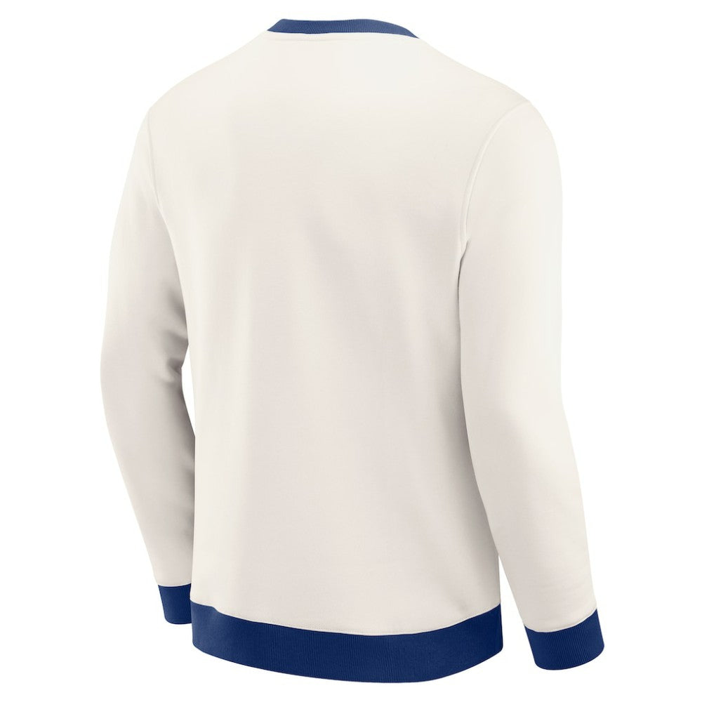 Toronto Maple Leafs - Darius Rucker Collection by Fanatics Colorblock Pullover Sweatshirt Cream