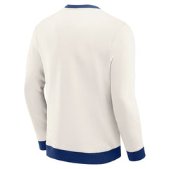 Toronto Maple Leafs - Darius Rucker Collection by Fanatics Colorblock Pullover Sweatshirt Cream