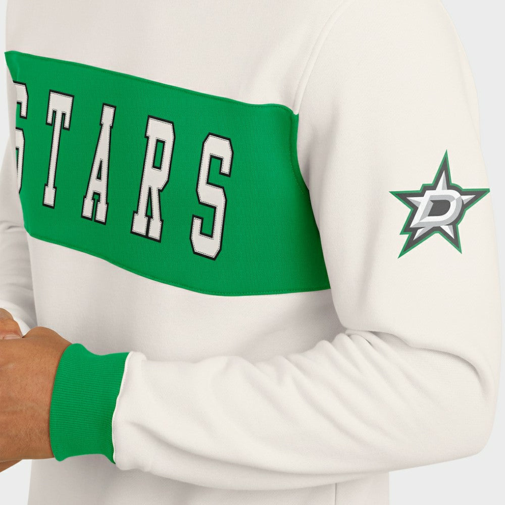 Dallas Stars - Darius Rucker Collection by Fanatics Colorblock Pullover Sweatshirt Cream