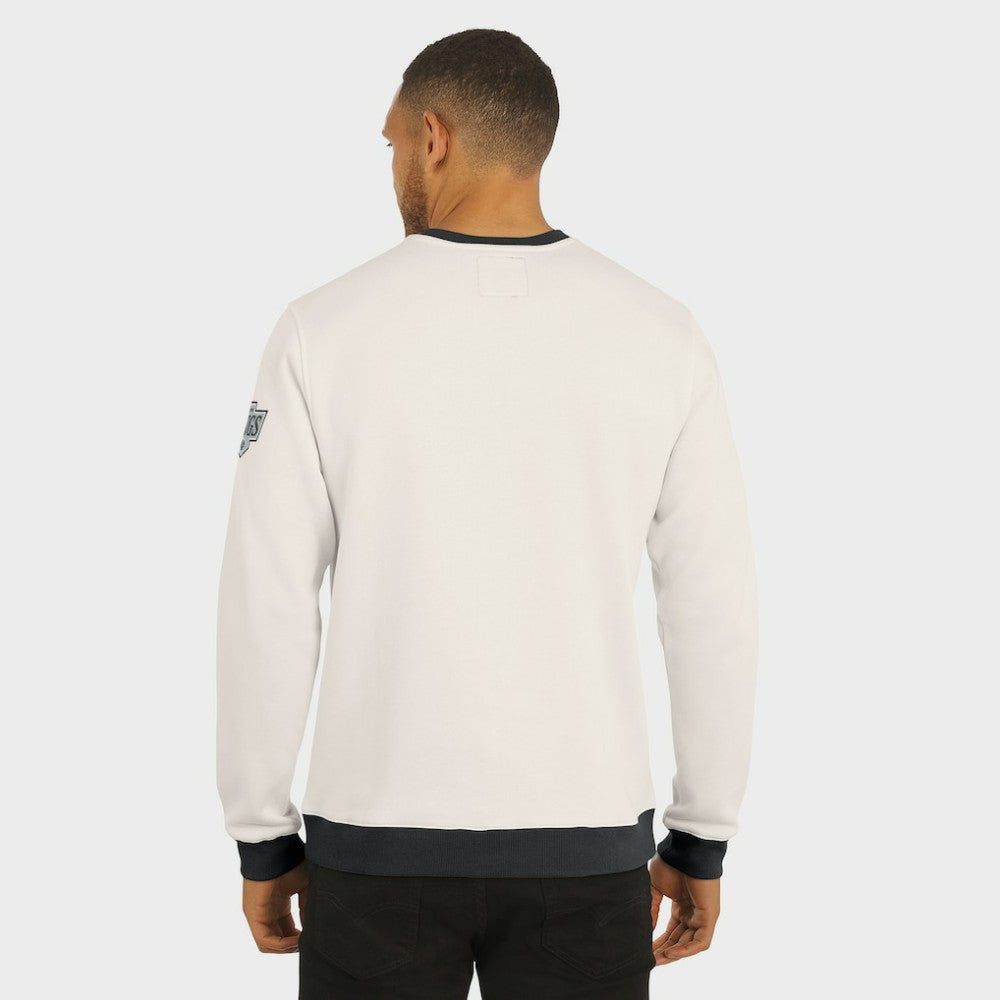 Los Angeles Kings - Darius Rucker Collection by Fanatics Colorblock Pullover Sweatshirt Cream