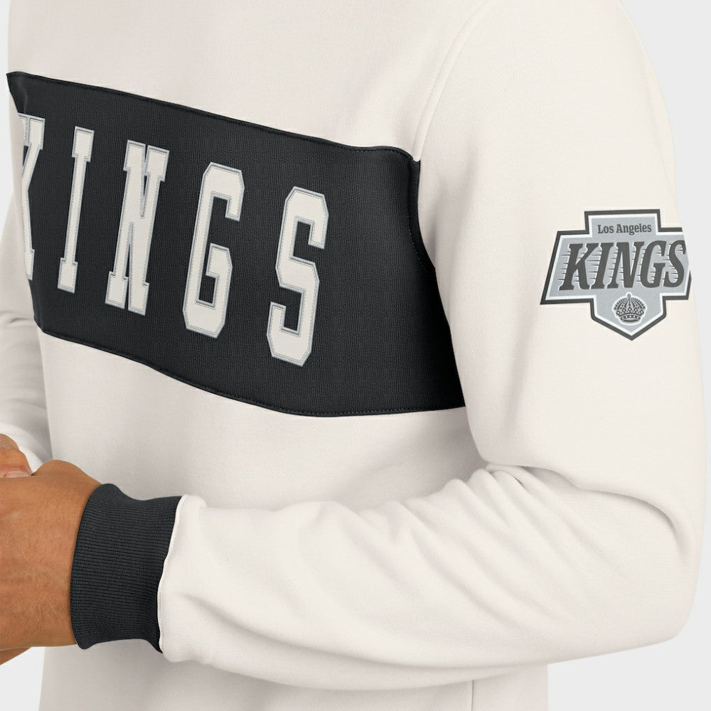 Los Angeles Kings - Darius Rucker Collection by Fanatics Colorblock Pullover Sweatshirt Cream