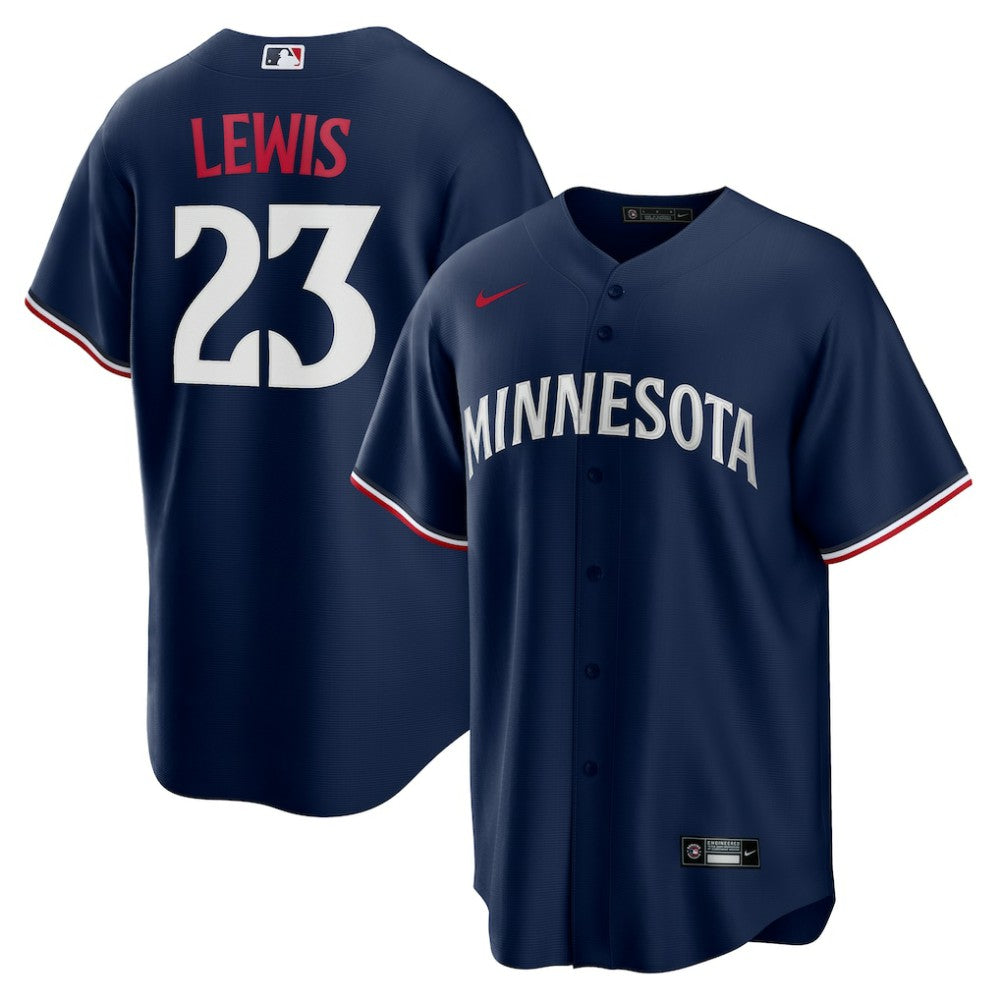 Royce Lewis Minnesota Twins Nike Alternate 2 Replica Jersey - Navy | MLB Jerseys