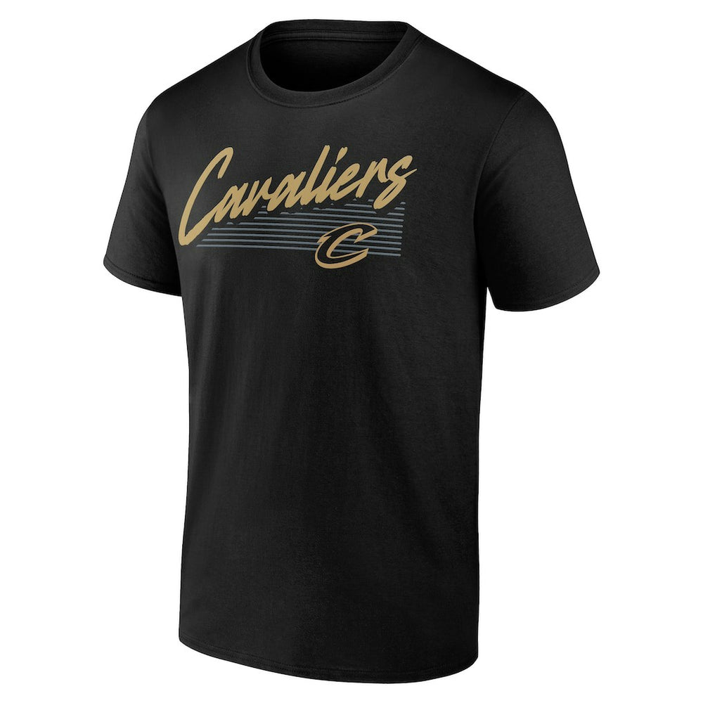 NBA - Cleveland Cavaliers Color Block Slant T-Shirt - Black