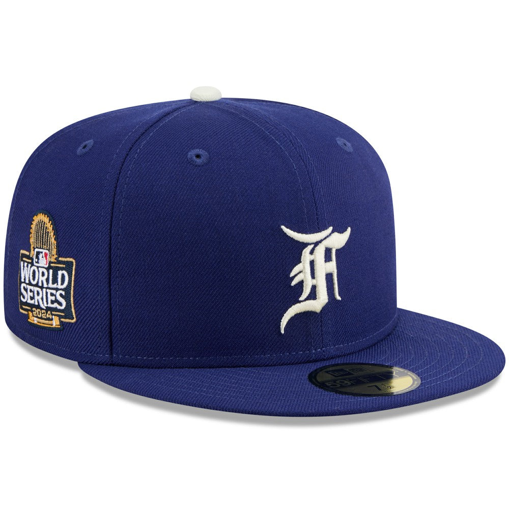 Los Angeles Dodgers New Era x Fear of God 2024 World Series 59FIFTY Fitted Hat Lifestyle
