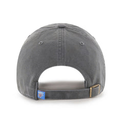 47 brand - Oklahoma City Thunder '47 Core Logo Clean Up Adjustable Hat - Charcoal