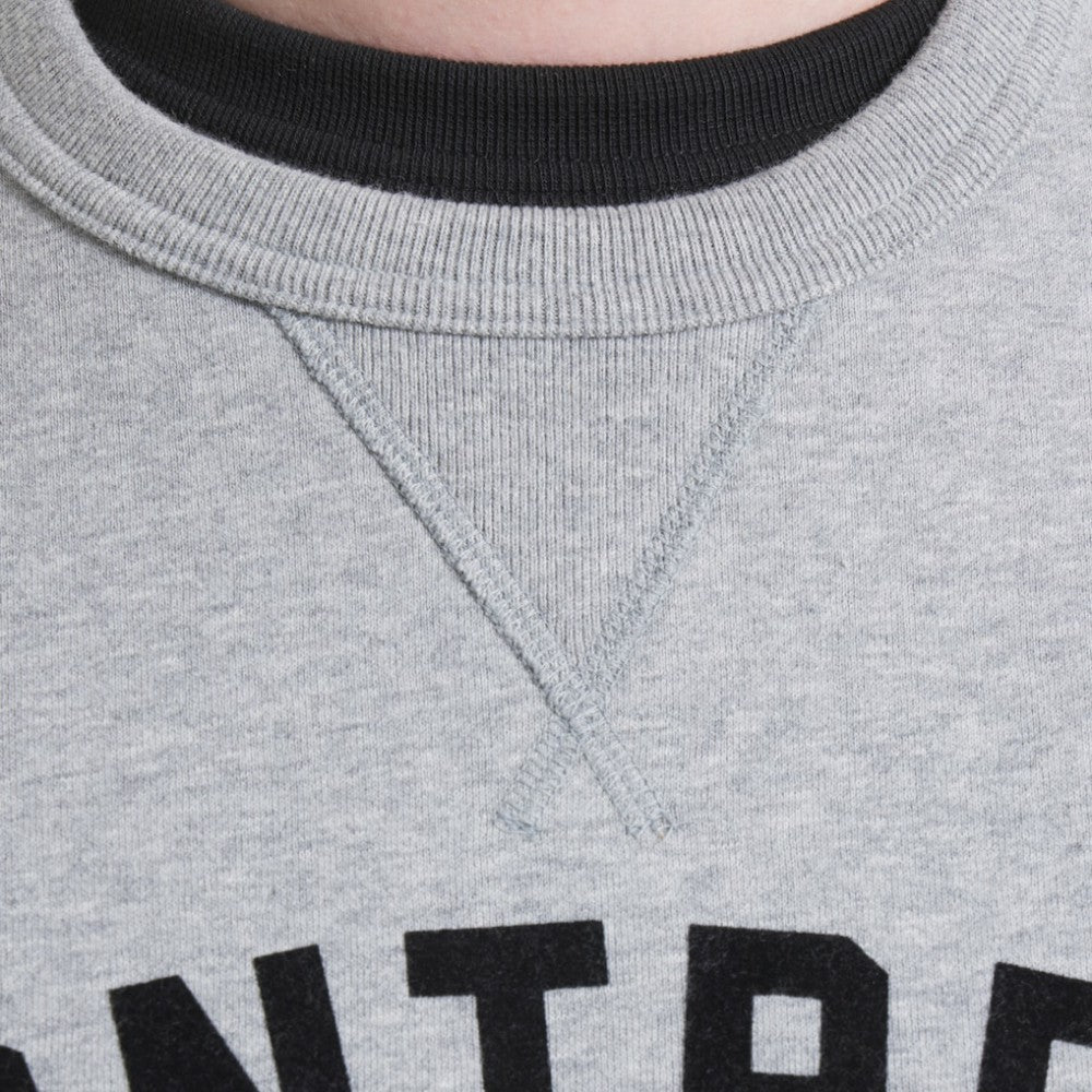 Montreal Canadiens - Todd Snyder by Fanatics Relaxed Canadian Fleece Crew Athletic Heather Gray