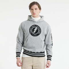 Tampa Bay Lightning - Todd Snyder by Fanatics Relaxed Canadian Fleece Hoodie Athletic Heather Gray