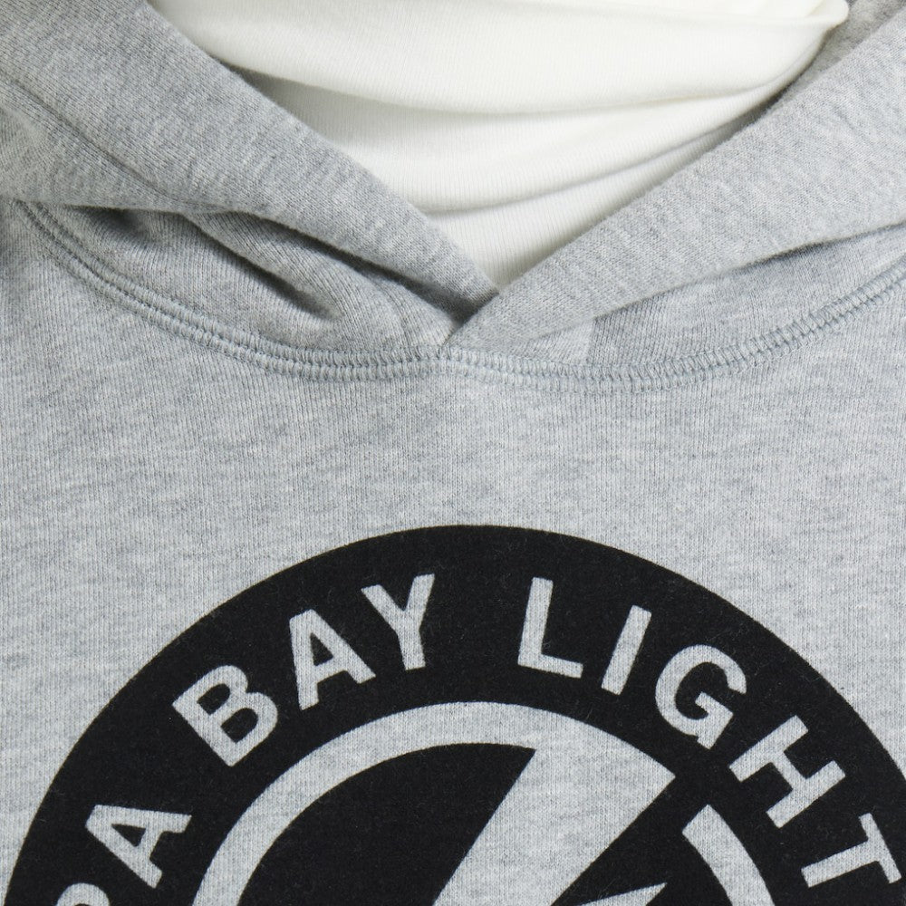 Tampa Bay Lightning - Todd Snyder by Fanatics Relaxed Canadian Fleece Hoodie Athletic Heather Gray