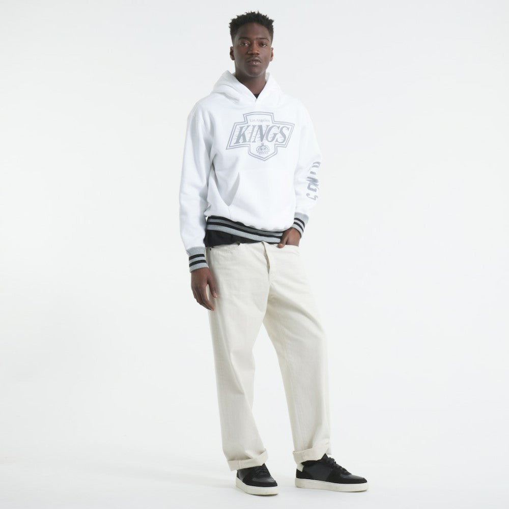 Los Angeles Kings - Todd Snyder by Fanatics Relaxed Canadian Fleece Hoodie White