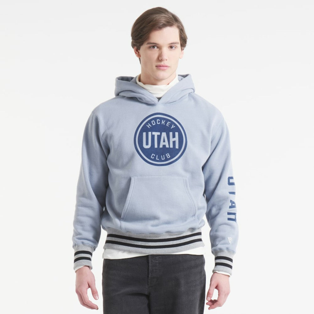 Utah Mammoth - Todd Snyder by Fanatics Relaxed Canadian Fleece Hoodie Gray