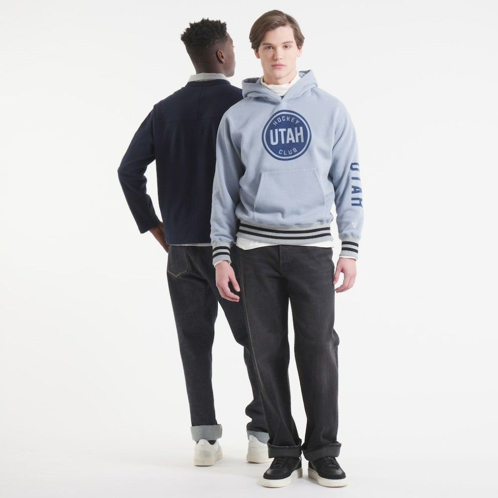 Utah Mammoth - Todd Snyder by Fanatics Relaxed Canadian Fleece Hoodie Gray
