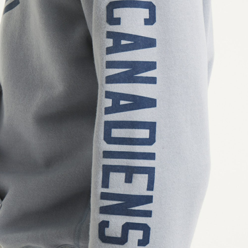 Montreal Canadiens - Todd Snyder by Fanatics Relaxed Canadian Fleece Hoodie Gray