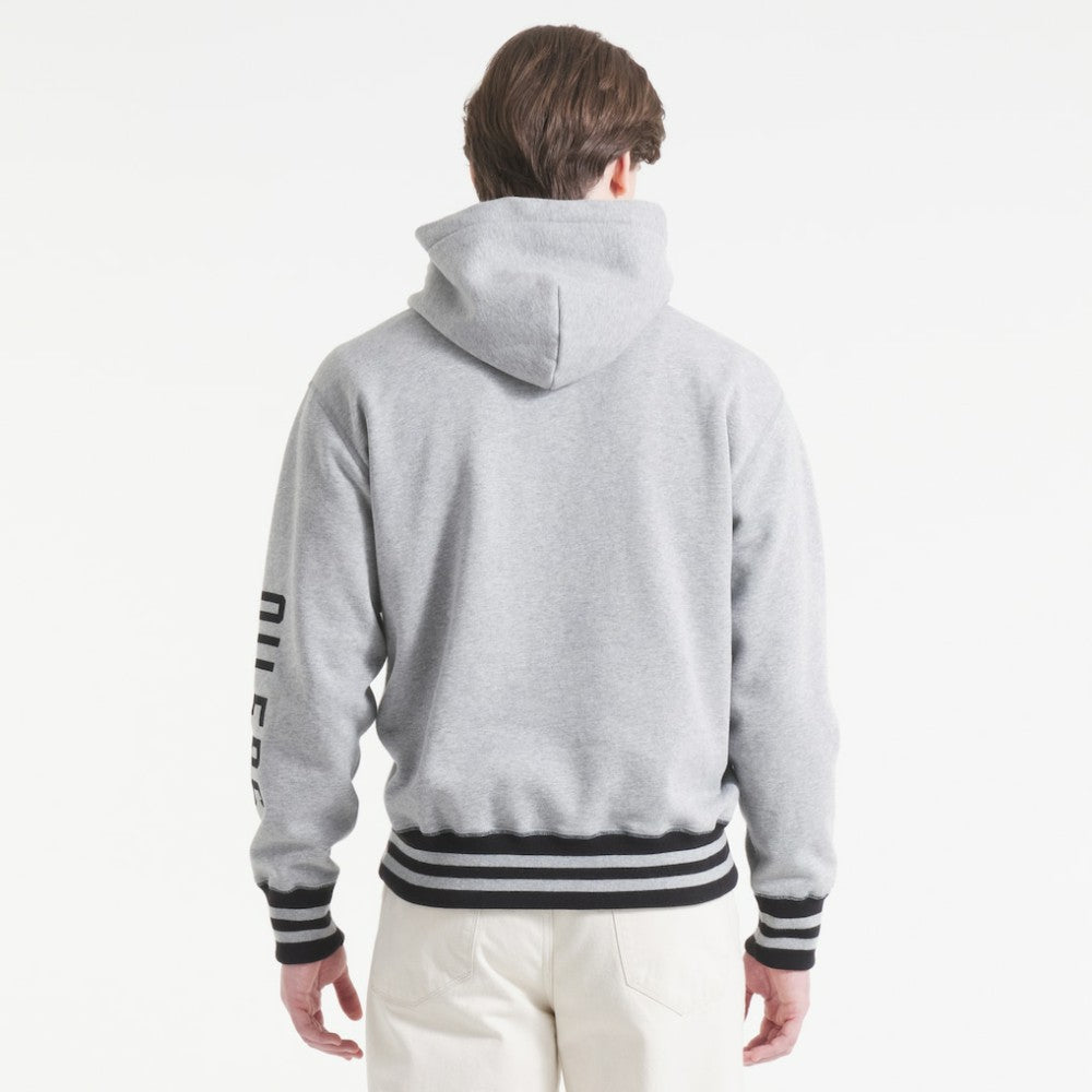 Edmonton Oilers - Todd Snyder by Fanatics Relaxed Canadian Fleece Hoodie Athletic Heather Gray