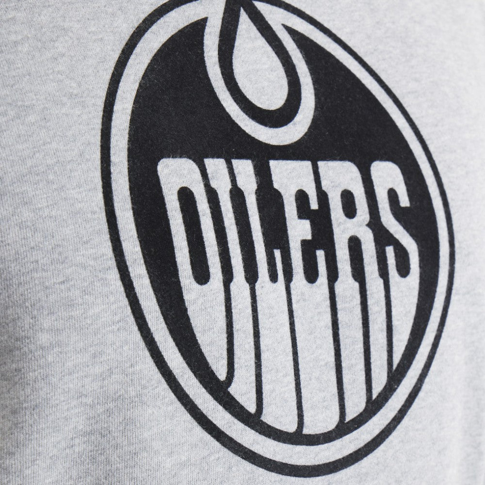 Edmonton Oilers - Todd Snyder by Fanatics Relaxed Canadian Fleece Hoodie Athletic Heather Gray