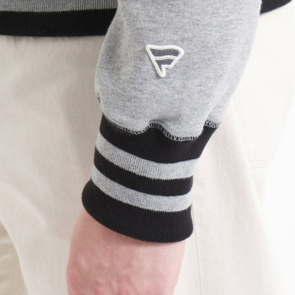 Edmonton Oilers - Todd Snyder by Fanatics Relaxed Canadian Fleece Hoodie Athletic Heather Gray