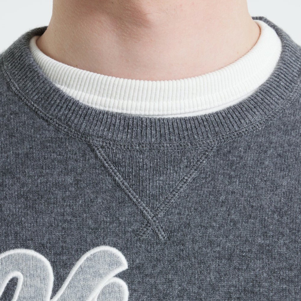 Los Angeles Kings - Todd Snyder by Fanatics Cashmere Crew Sweater Heather Gray