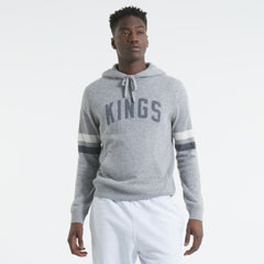 Los Angeles Kings - Todd Snyder by Fanatics Cashmere Hooded Sweater Athletic Heather Gray