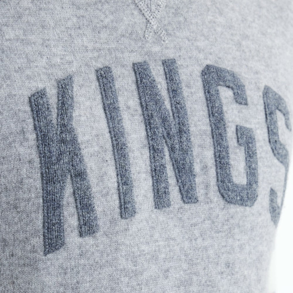 Los Angeles Kings - Todd Snyder by Fanatics Cashmere Hooded Sweater Athletic Heather Gray